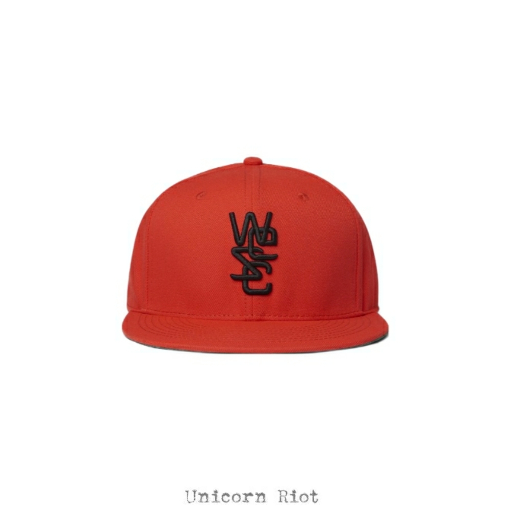WESC Logo Hat - Red